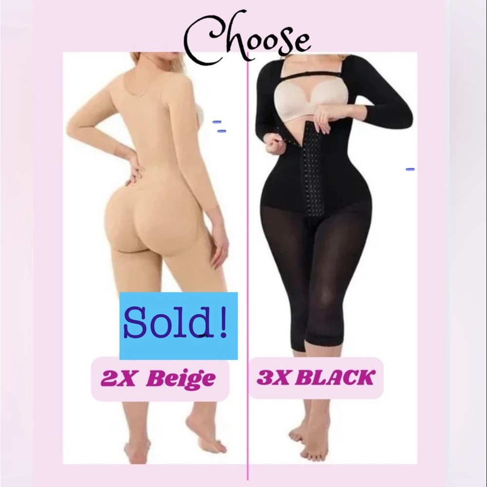 Faja Extreme Body Shaper Control 3X black NEW Post Partum Post Surgery - Picture 2 of 9